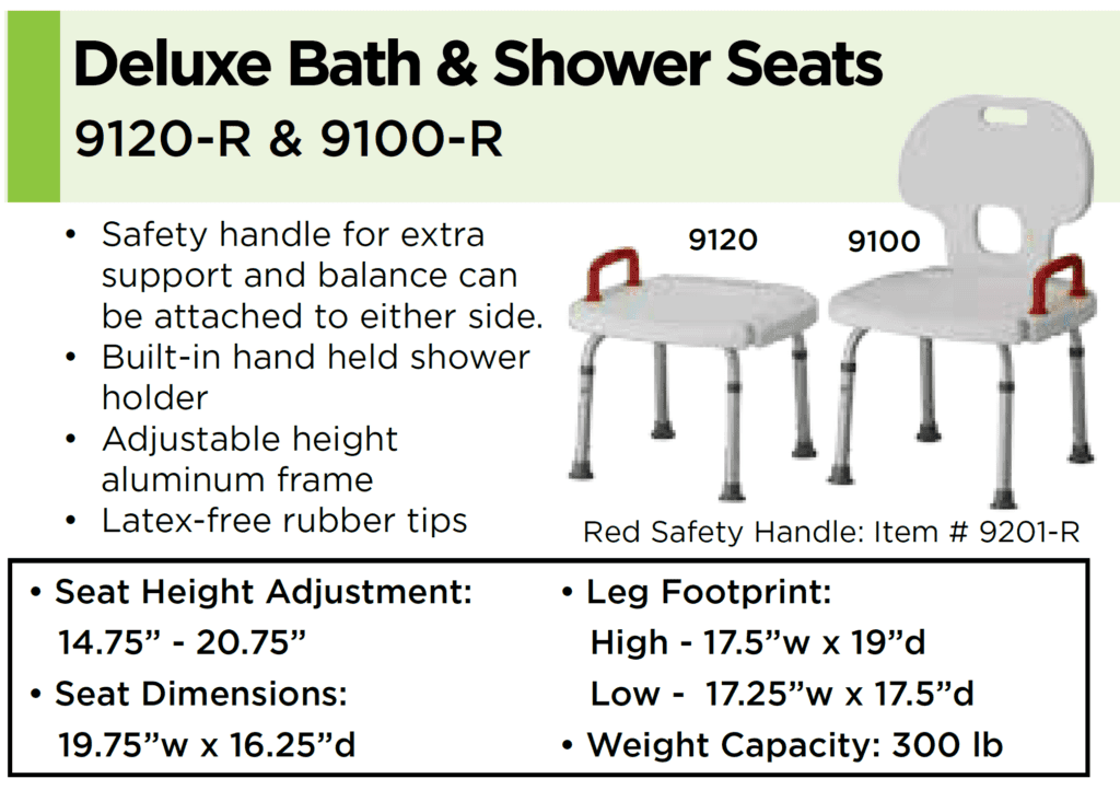 NOVA Bathroom Safety 10: Help Inc. - Everyone is relying on you. You can rely on us. Deluxe Bath Shower Seats: Help Inc. - Everyone is relying on you. You can rely on us.