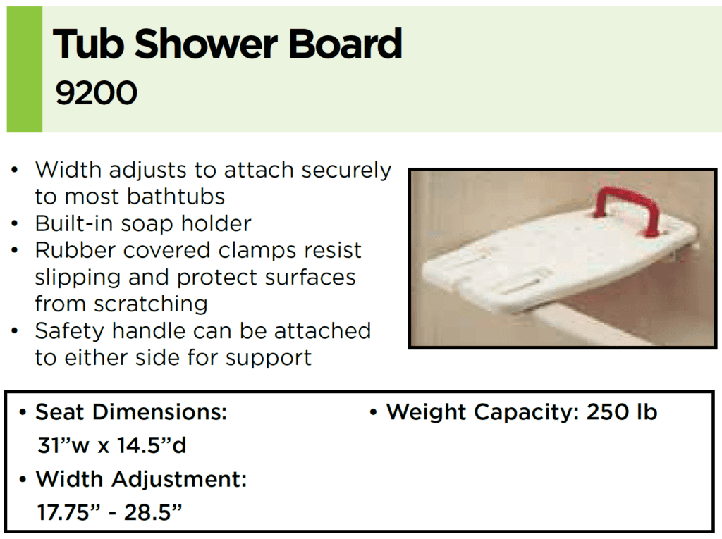 NOVA Bathroom Safety 18: Help Inc. - Everyone is relying on you. You can rely on us. Tub Shower Board 9200: Help Inc. - Everyone is relying on you. You can rely on us.